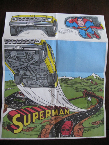 Vintage superman poster - superman, 3d